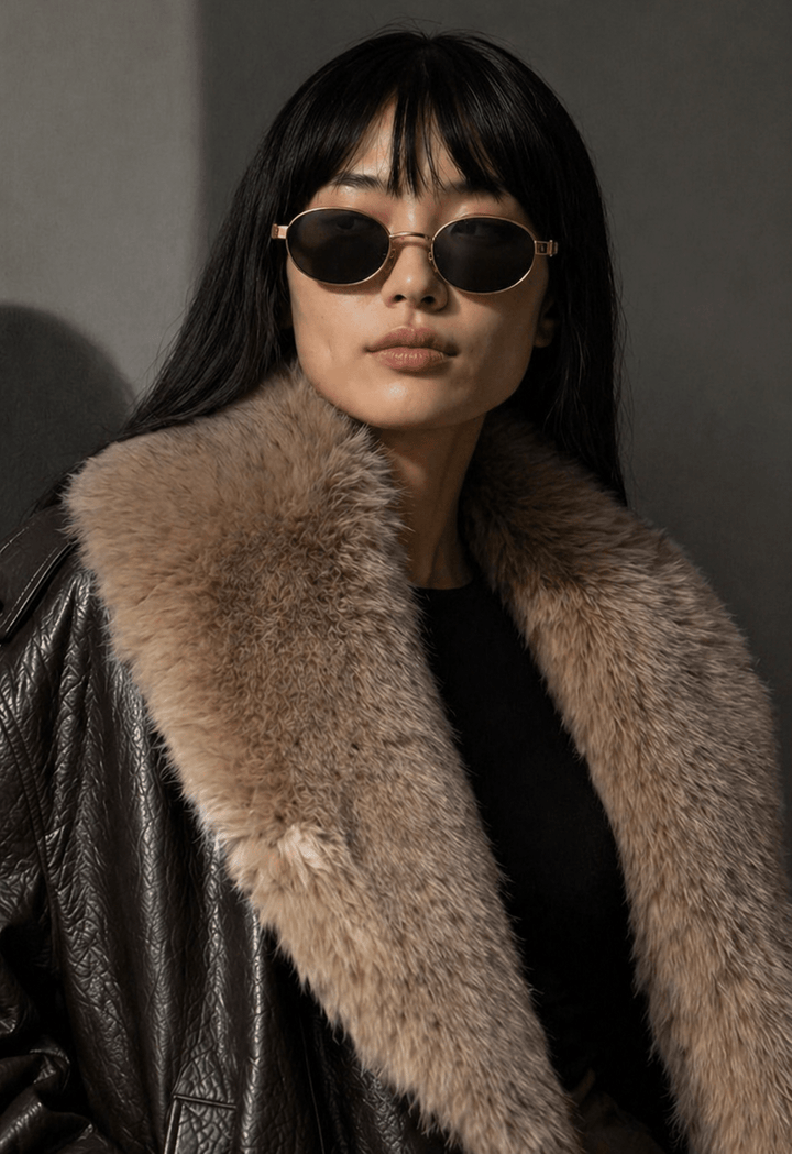Lux™ | Petites lunettes de soleil ovales – North & Co. Canada