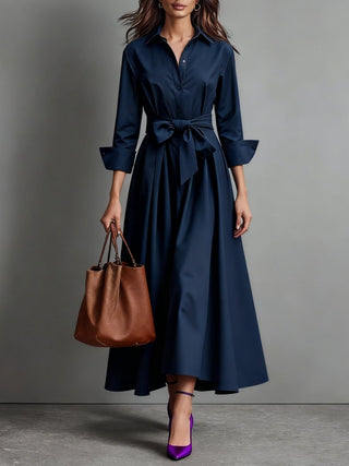 Marise™ | Robe longue élégante à détail de nœud - North & Co. Canada