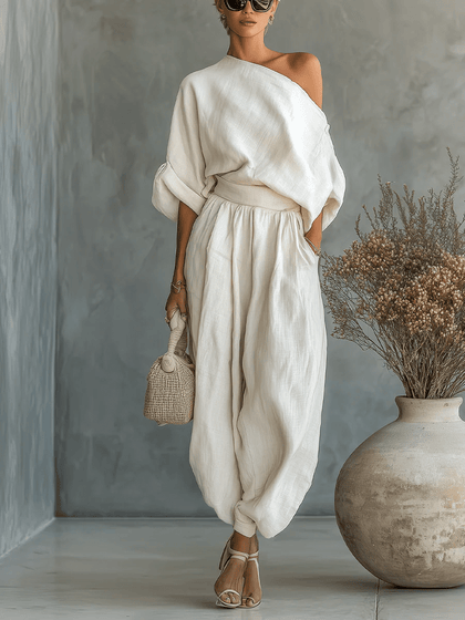 Mila™ | Ensemble deux pièces à épaules dénudées - North & Co. Canada