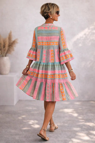 NOVA | Lively Midi Dress with Airy Comfort for the Weekend - North & Co. Canada