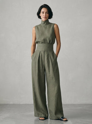 Nuria | Ensemble haut sans manches minimaliste • S1 - North & Co. Canada