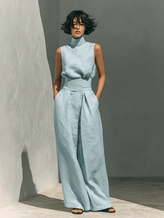 Nuria | Ensemble haut sans manches minimaliste • S1 - North & Co. Canada
