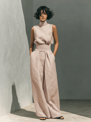 Nuria | Ensemble haut sans manches minimaliste • S1 - North & Co. Canada