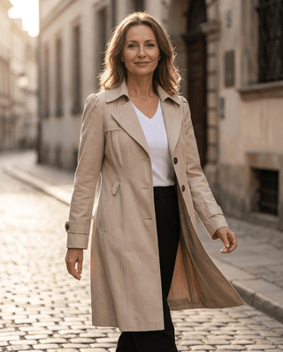 Olivia – Manteau d'été vintage élégant - North & Co. Canada