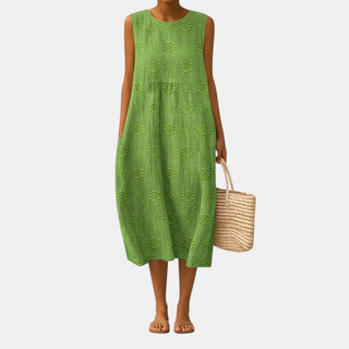 Olivia™ | Robe Midi Fraîche du Quotidien