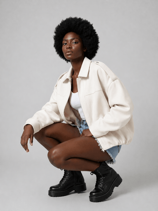 Paloma™ | Veste moto à manches chauve-souris – North & Co. Canada