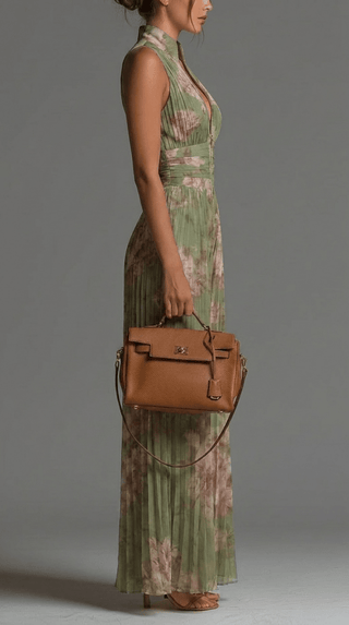 Combinaison plissée en mousseline à fleurs • S1 - North & Co. Canada