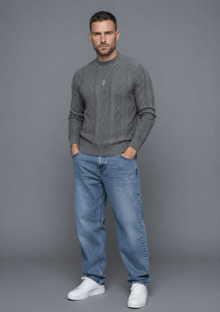 Renato™ | Chandail en maille à col roulé – North & Co. Canada