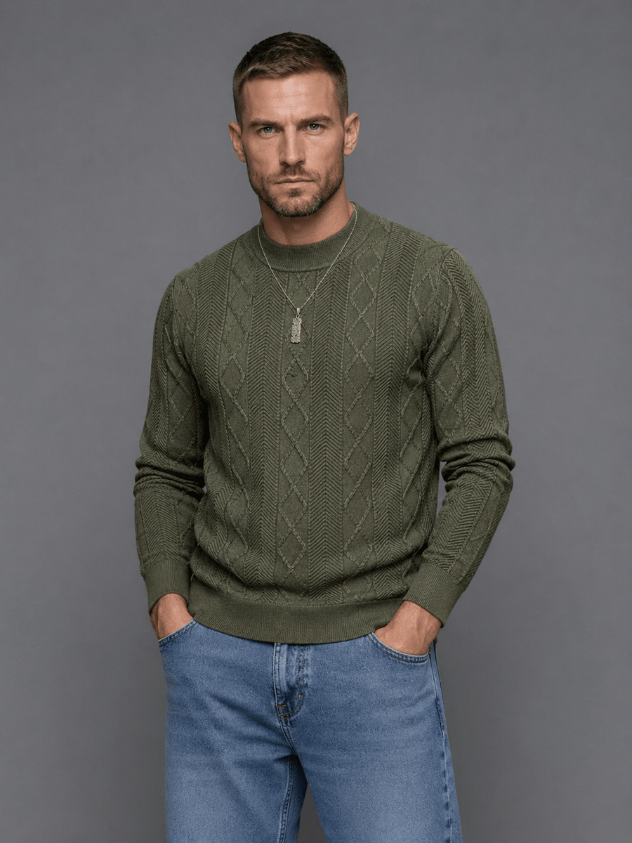 Renato™ | Roll-Neck Knit Sweater