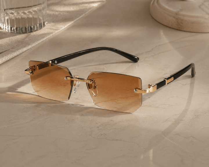 Rio™ | Lunettes de soleil rectangulaires sans monture – North & Co. Canada