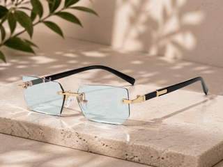 Rio™ | Lunettes de soleil rectangulaires sans monture – North & Co. Canada