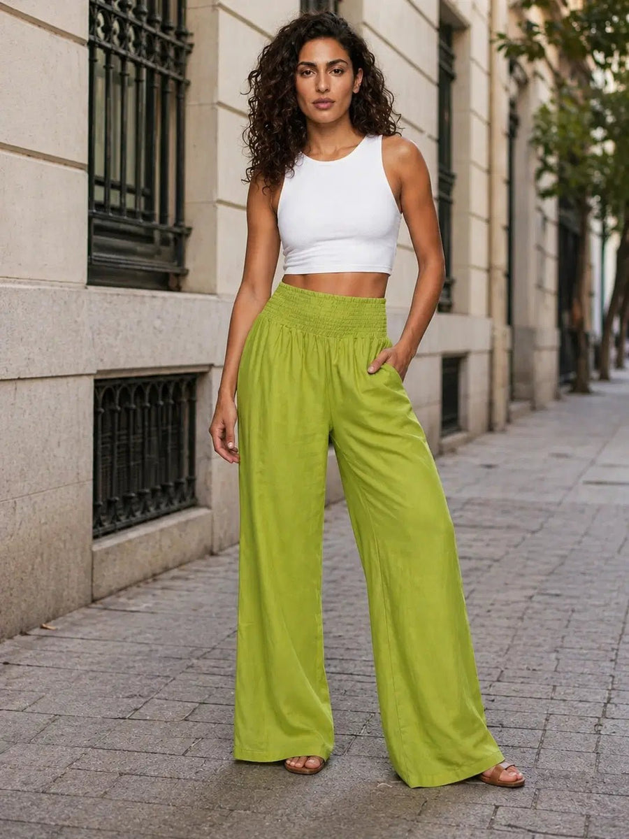 Roma™ | Wide Leg Beach Pants
