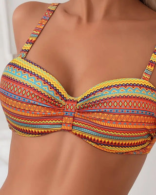 Rosa™ | Bikini deux pièces à imprimé rayé - North & Co. Canada