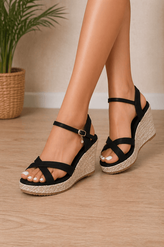 Tessa™ | Sandales compensées à plateforme – North & Co. Canada