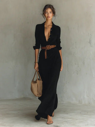 VICTORIA | Long Casual Dress - North & Co. Canada