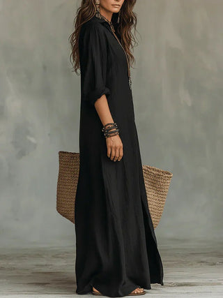 WILLOW | Effortless Maxi Dress with Flattering Silhouette Versatile for Everyday - North & Co. Canada