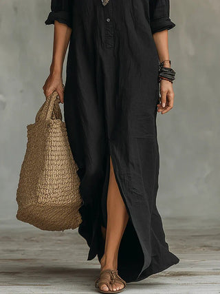 WILLOW | Effortless Maxi Dress with Flattering Silhouette Versatile for Everyday - North & Co. Canada