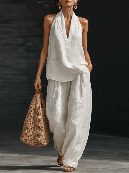 Zoë™ | Ensemble sans manches avec pantalon large - North & Co. Canada